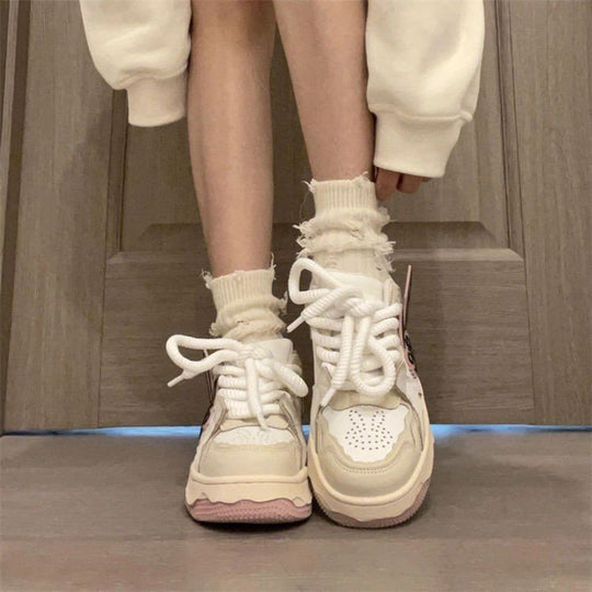 Damen Sneakers mit einzigartigem Tierdesign und komfortabler Dämpfung EB