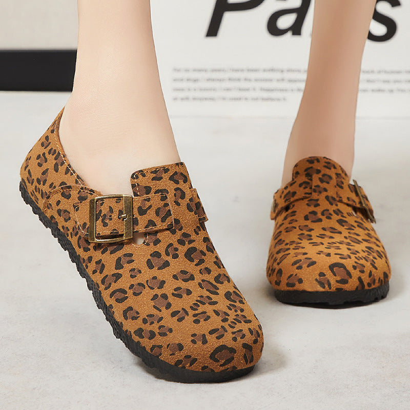 Damen Modische Clogs mit Pferdeschweif-Muster EB