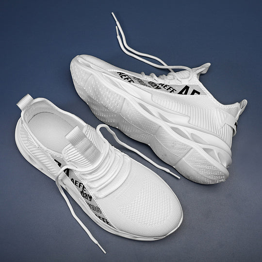 Damen Sportliche Lauf-Sneaker mit atmungsaktiver Mesh-Oberfläche EB