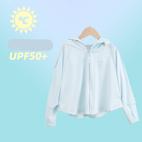 Damen Leichte Sportjacke mit Kapuze und verspieltem Tierdesign EB