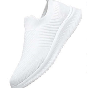 Damen Sportliche Slip-On Sneakers mit flexiblem Strickoberteil EB