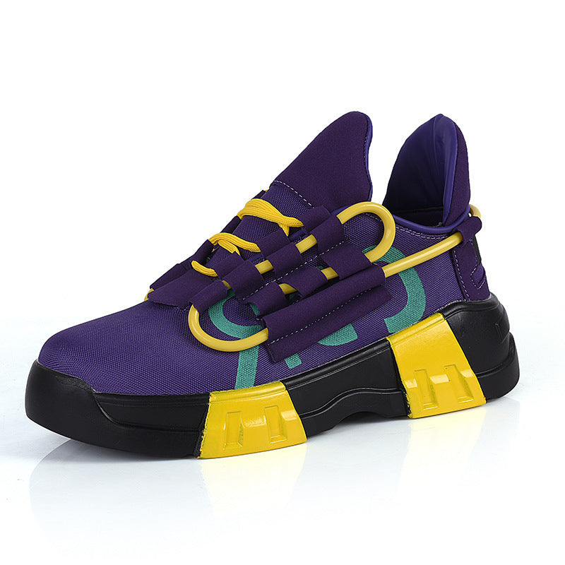 Damen Modische Sneakers mit innovativem Schnürsystem und stoßdämpfender Sohle EB