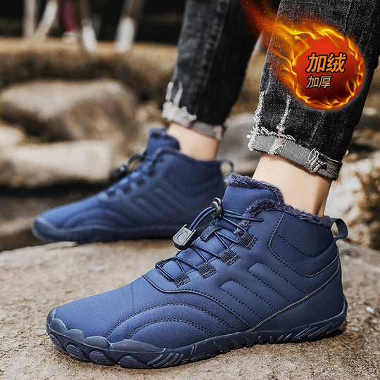 Damen Isolierte Winter Sneakers mit rutschfester Sohle und praktischem Schnellschnürsystem EB