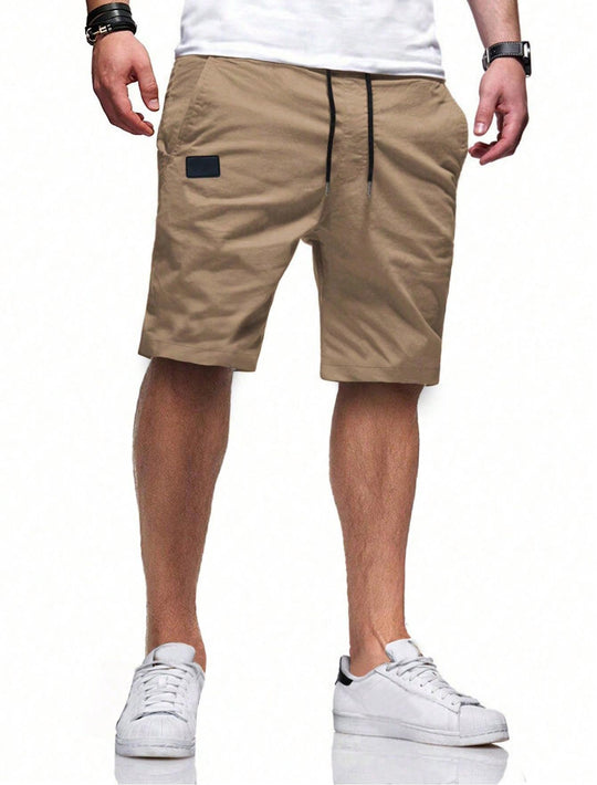 Herren bequeme Sport Shorts mit praktischen Taschen und elastischem Bund EB