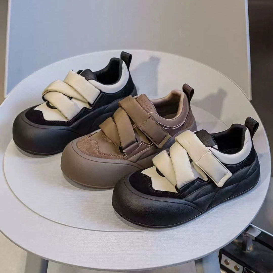 Damen modische Chunky-Sneaker mit komfortablem Sohlenprofil und atmungsaktivem Obermaterial EB