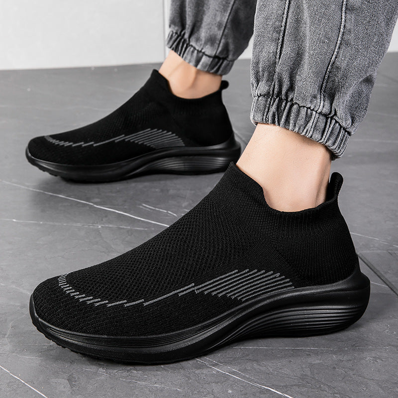 Damen Atmungsaktive und flexible Slip-On Sneakers EB