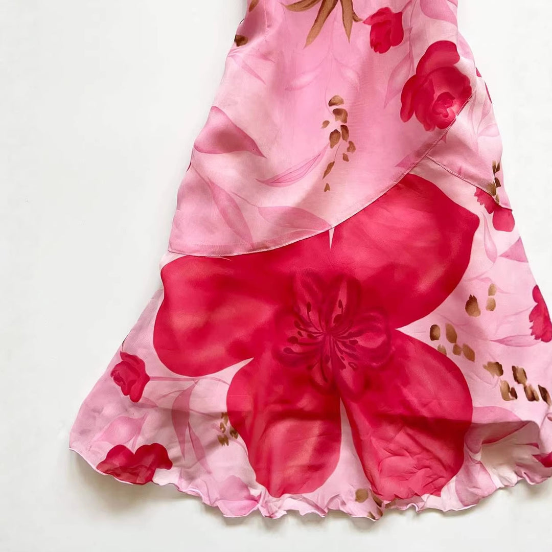 Damen Freizeitkleid mit floralem Design EB