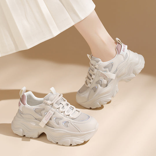 Damen Sportliche Lauf-Sneaker mit verstärkter Dämpfung und atmungsaktivem Obermaterial EB