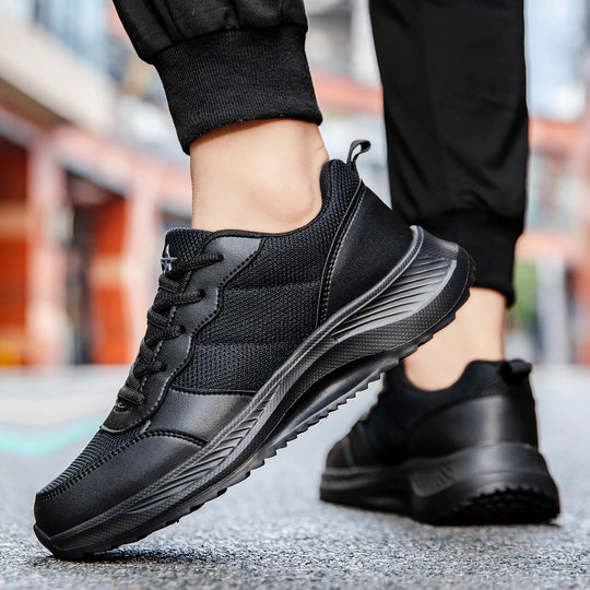 Damen Leichte und atmungsaktive Sneakers mit dämpfender Sohle EB