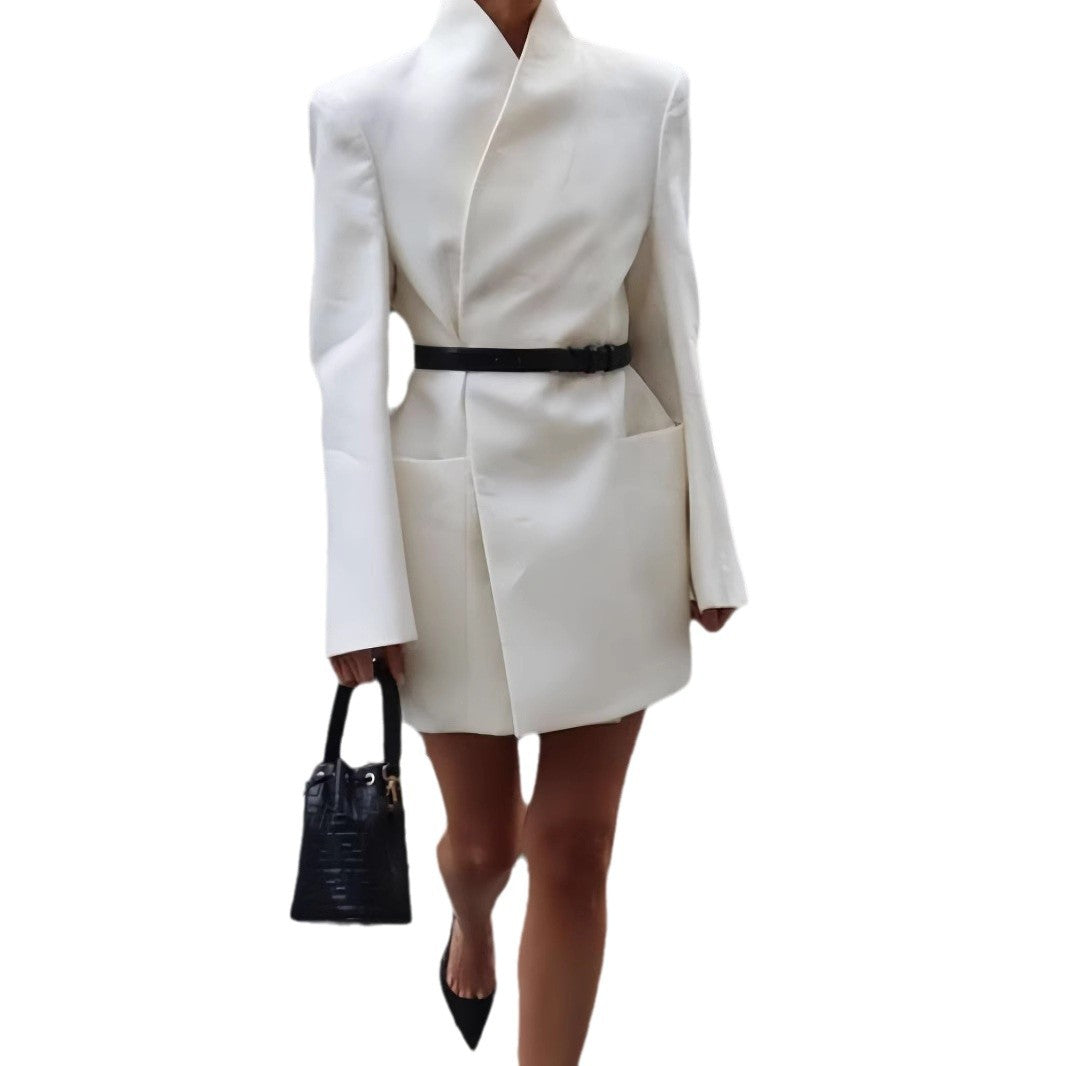 Damen Elegante und moderne Blazerjacke EB
