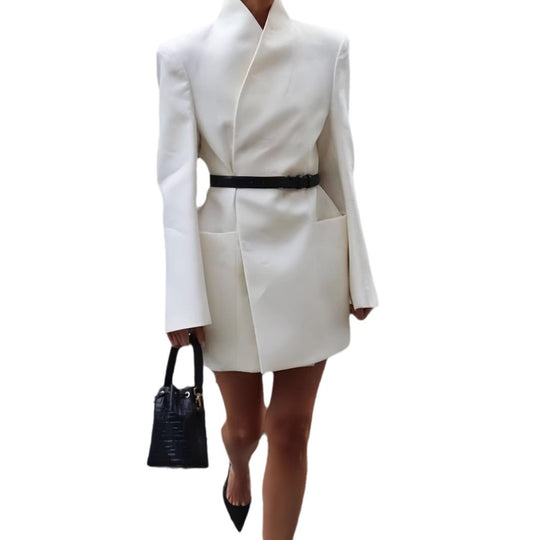 Damen Elegante und moderne Blazerjacke EB