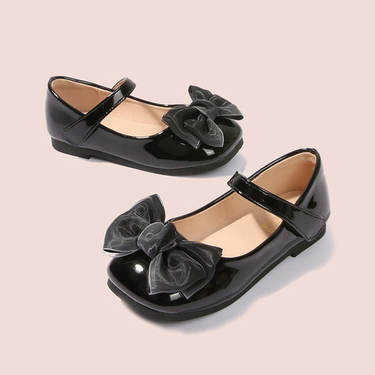 Mädchen Ballerinas mit dekorativem Schleifen-Design EB