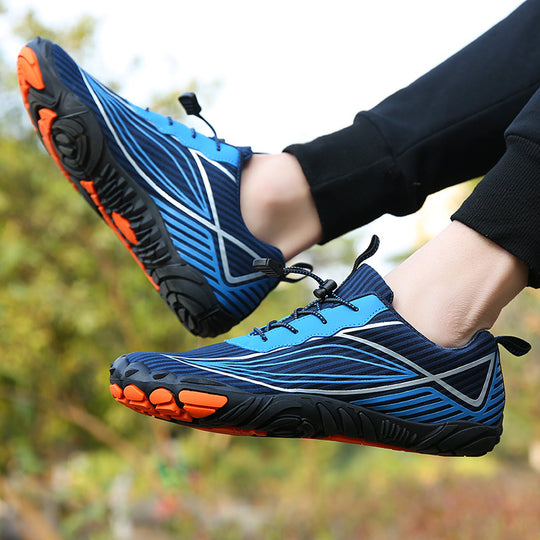 Damen Leichte Outdoor-Sneaker mit rutschfester Sohle und atmungsaktivem Obermaterial EB