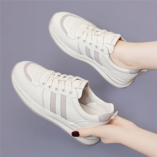 Damen modische und komfortable Sneakers mit atmungsaktiver oberer Schicht EB