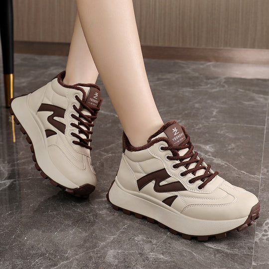 Damen Sportschuhe mit warmem Innenfutter und rutschfester Sohle EB