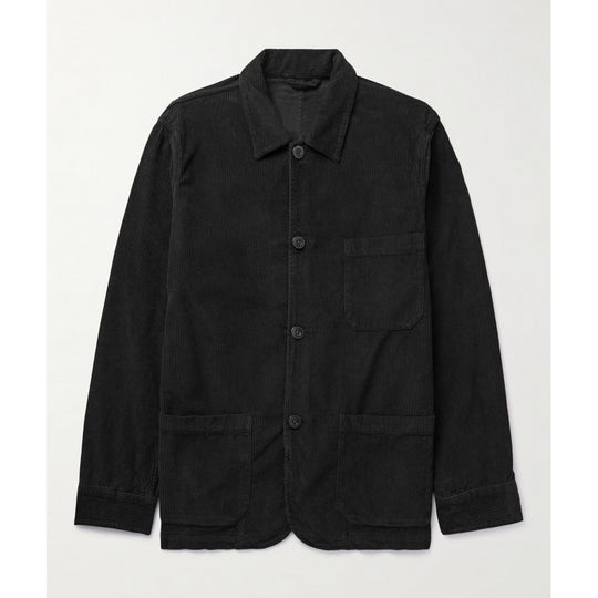 Damen lässige Cordjacke mit praktischen Taschen EB