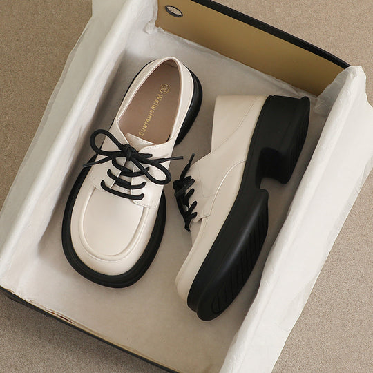Damen modische Schnürschuhe mit urbanem Stil und komfortabler Profilsohle EB