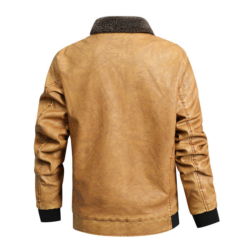 Herren lässige Vintage jacke mit weichem Innenfutter EB