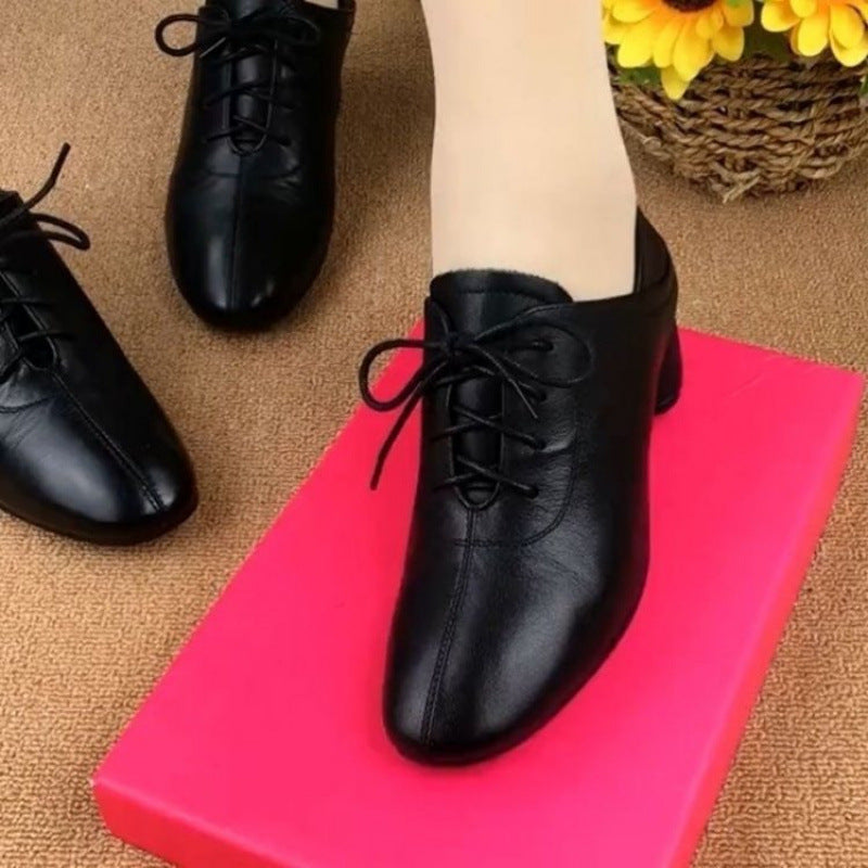Damen Elegante Schnürschuhe mit geschmeidigem Obermaterial und ergonomischer Passform EB