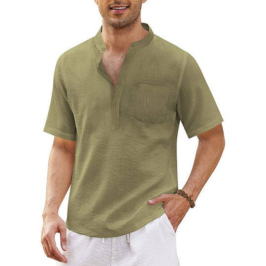 Herren Leichte Kurzarm-Hemd EB