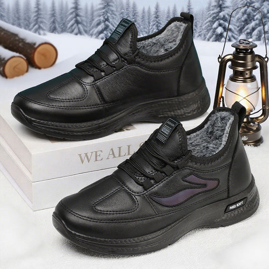 Damen Komfortable und stylische Sneakers mit Warmfutter EB