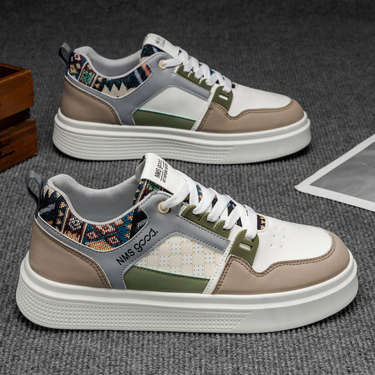 Damen Modische Sneaker mit einzigartigem Design und bequemer Sohle EB