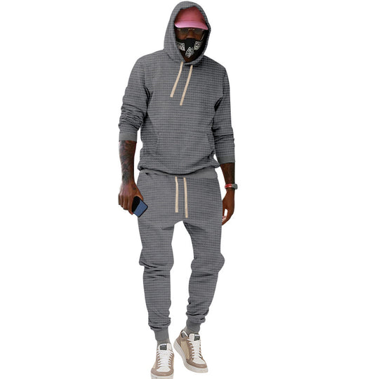 Herren Sportanzug mit atmungsaktivem Material und praktischen Taschen EB