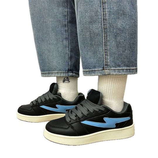 Damen sportliche Sneaker mit gepolstertem Schaft von EB