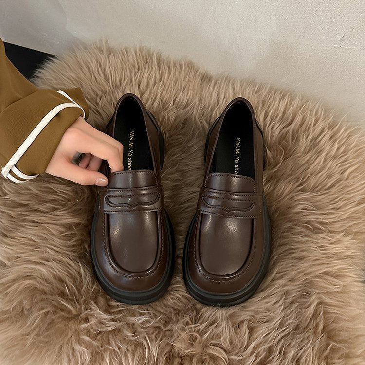Damen elegante Ballerinas mit modischer Schnalle und bequemer Innensohle EB