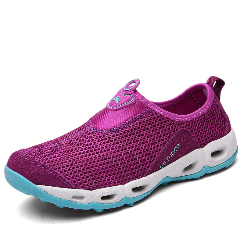 Damen Atmungsaktive Outdoor Slip-On Sneakers EB