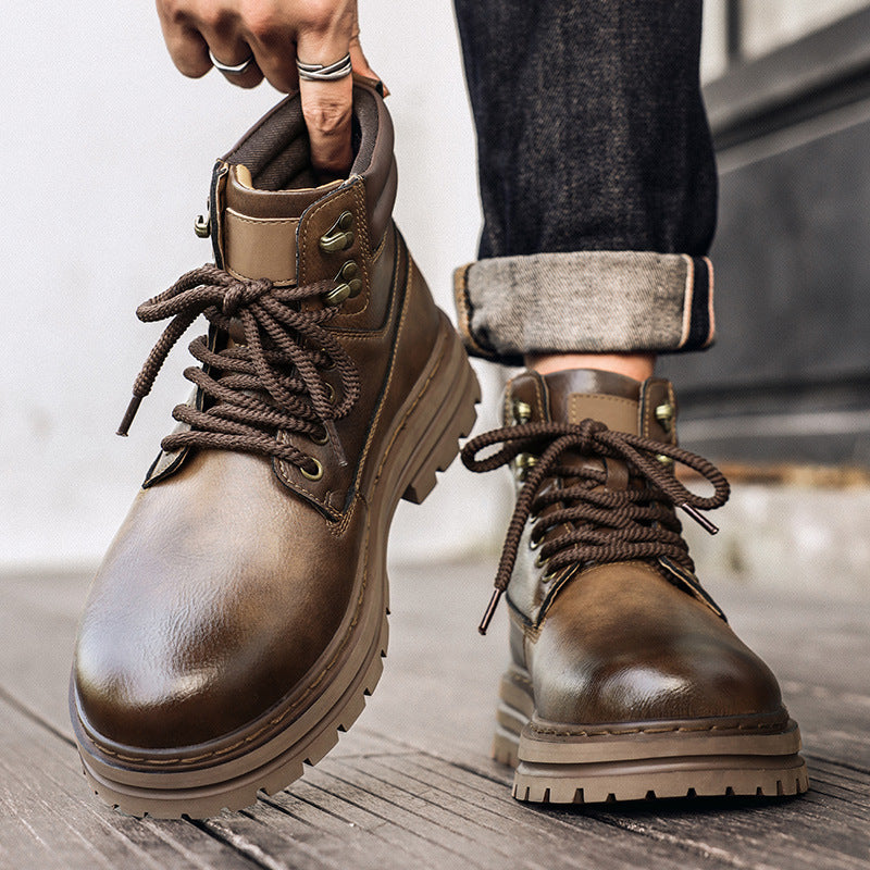 Damen Robuste Schnürboots mit rutschfester Profilsohle und isolierendem Innenfutter EB