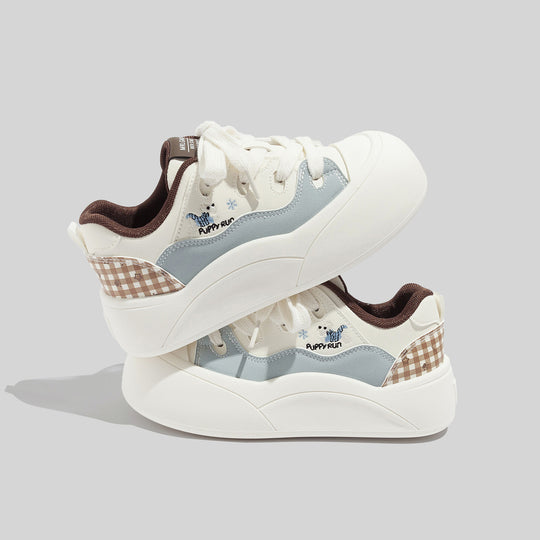 Damen Sneakers mit verspieltem Tiermotiv und komfortabler Dämpfung EB