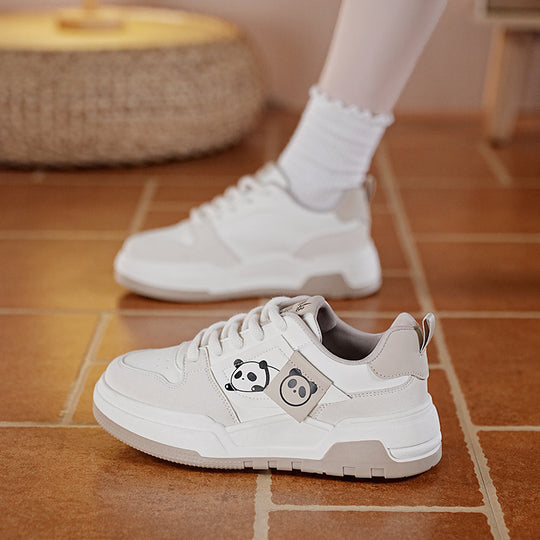Damen Sneaker mit modischem Tiermotiv und komfortabler Dämpfung EB