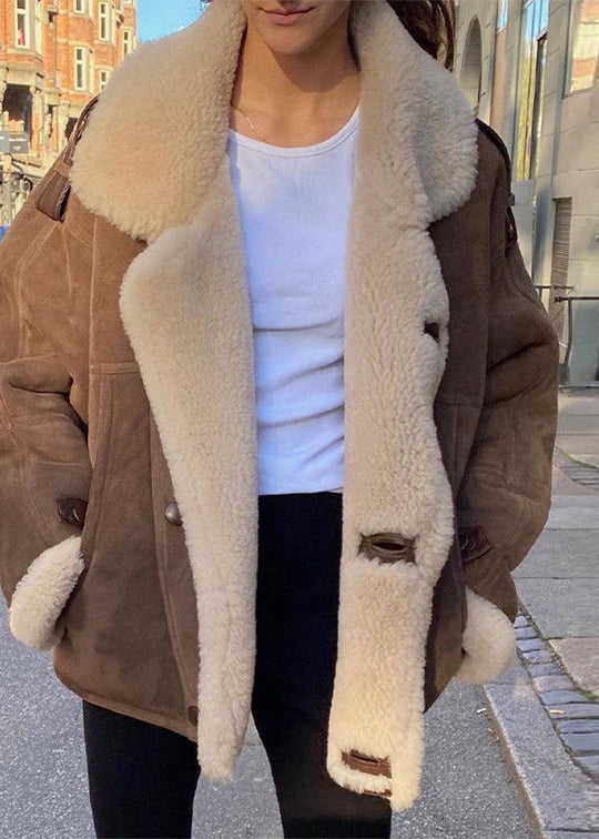 EB | Aviator-Lammfelljacke