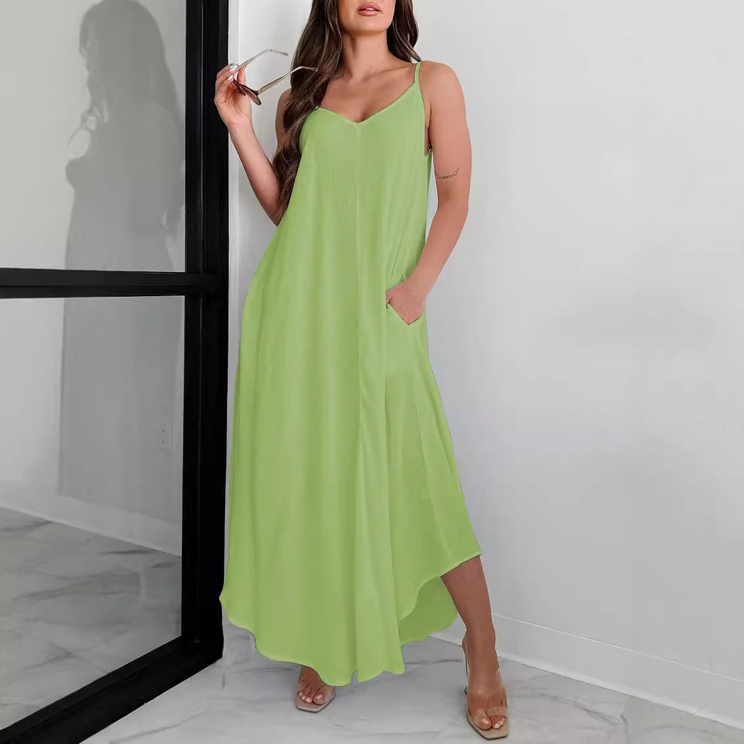 Damen Sommerliches Maxi Kleid EB