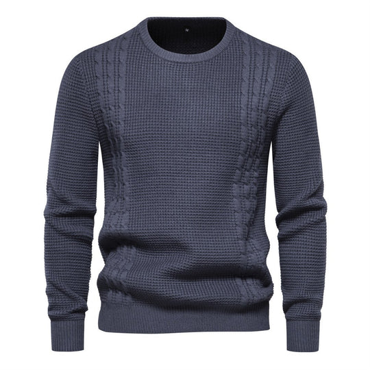 Herren Strickpullover mit modernem Strukturdesign EB