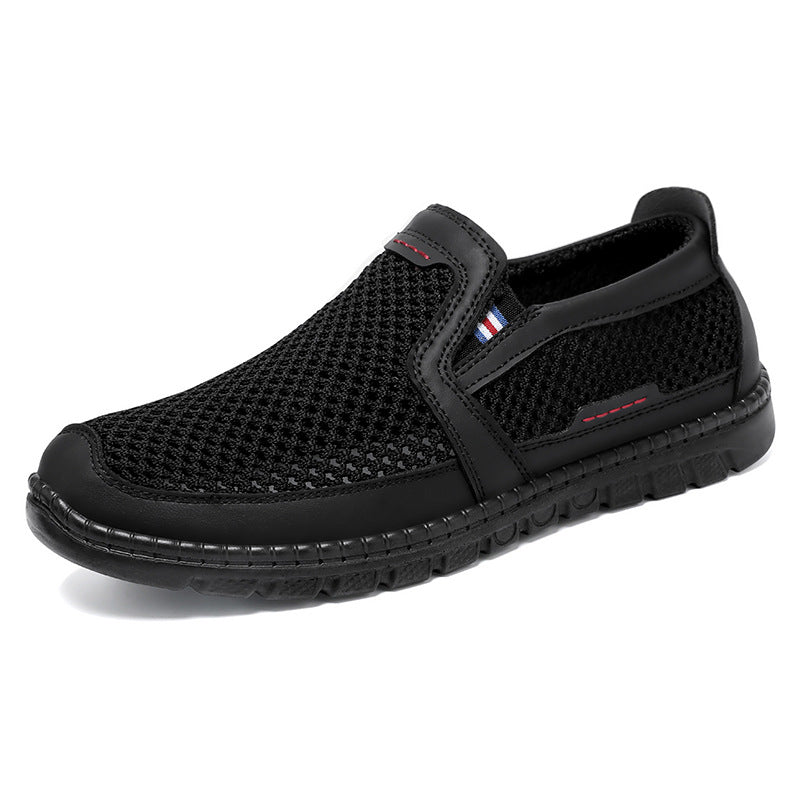 Damen Komfortable und leichte Slip-On Freizeitschuhe mit atmungsaktivem Design EB