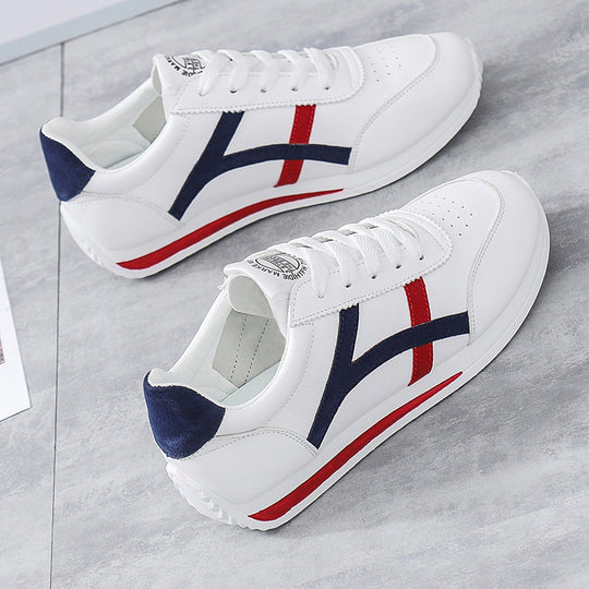 Damen modische Sneaker mit sportlichem Design und atmungsaktiver Sohle EB