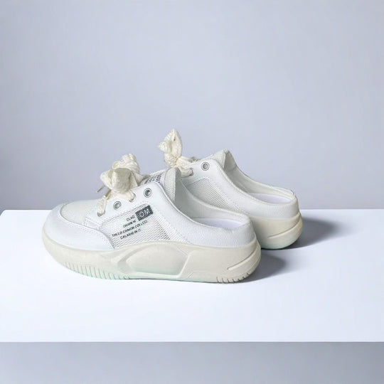 Damen Sportliche Sneaker mit atmungsaktiver Struktur und gepolsterter Dämpfung EB