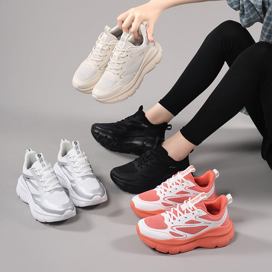 Damen Leichte und atmungsaktive Laufschuhe mit dämpfender Sohle EB