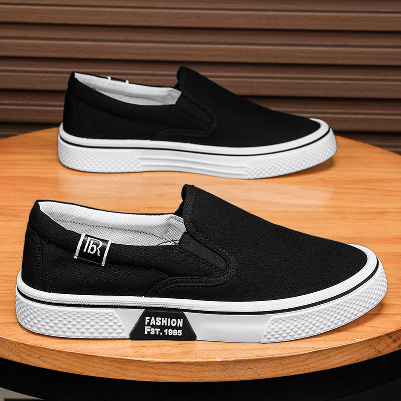 Damen bequeme Slip-On Sneakers aus atmungsaktivem Material EB