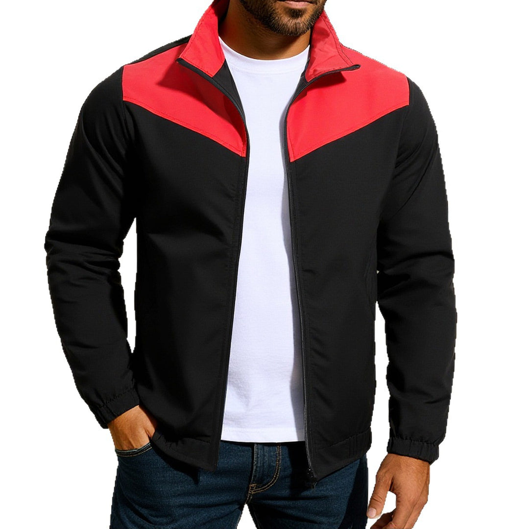 Herren Sportliche Jacke mit modernem Kragen EB