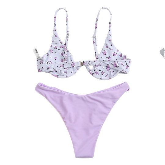 Damen Cup-Bikini-Set mit floralem Design EB