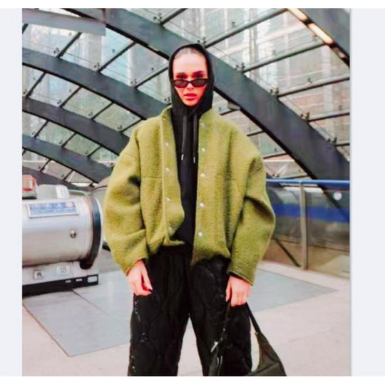 Damen elegante Fleecejacke EB