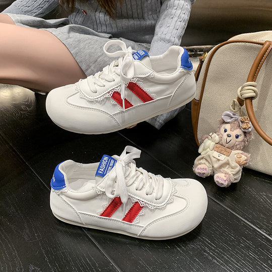 Damen Freizeit-Sneaker mit modischen Details EB