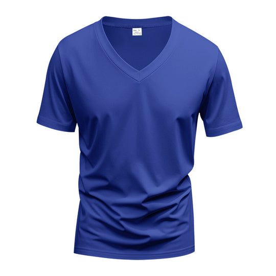 Herren Funktions-T-Shirt mit V-Ausschnitt aus atmungsaktivem Material EB