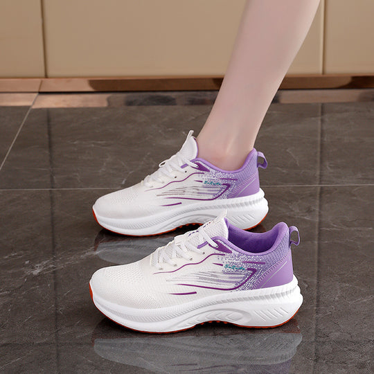 Damen Sportliche Laufschuhe mit rutschfester Sohle und atmungsaktivem Obermaterial EB