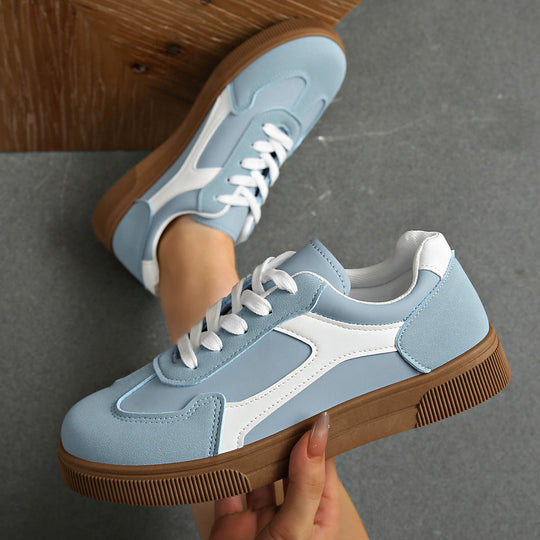 Damen Sneakers mit atmungsaktiver und rutschfester Gummisohle EB