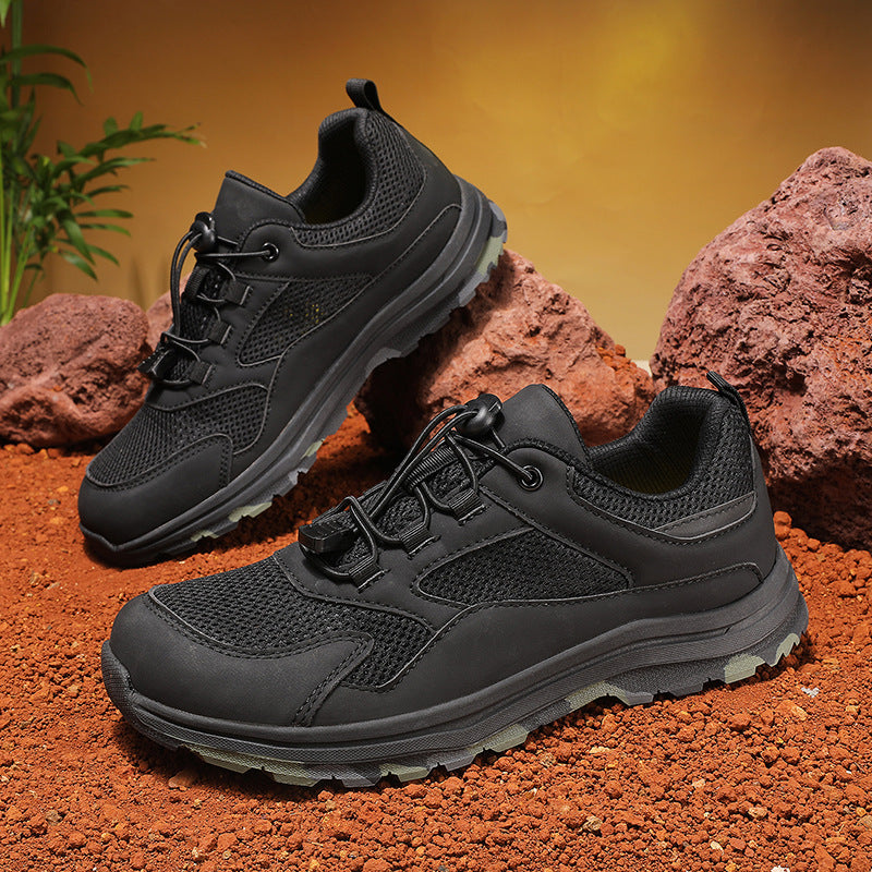Herren Sportliche Freizeitschuhe mit atmungsaktivem Netzmaterial EB