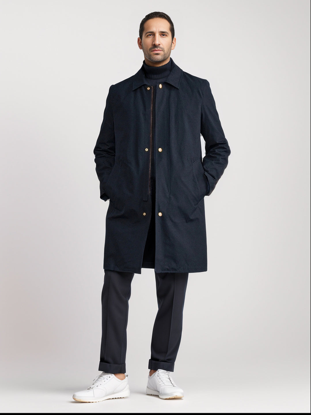 Herren eleganter und vielseitiger Mantel EB